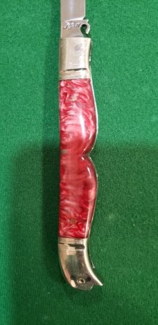 4 1/2" Custom Made Bird's Head Bolster Knife