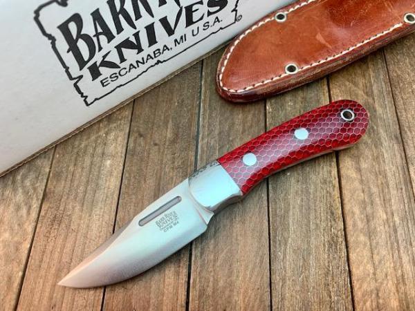 Bark River Essential Red C-Tek CPM-M4 Steel Bark River Essential Red C-Tek CPM-M4 Steel