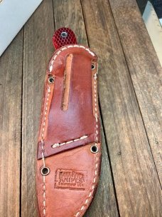 Bark River Essential Red C-Tek CPM-M4 Steel 