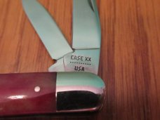 Case XX 1980 Smooth Red Bone Serpentine jack Pattern # SR 62027
