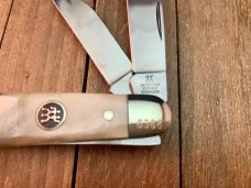 Henckels by Boker Stockman Buffalo Horn Solingen Germany
