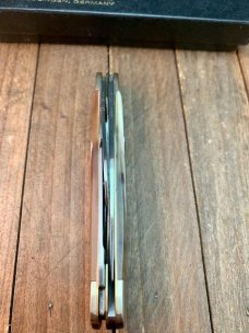 Henckels by Boker Stockman Buffalo Horn Solingen Germany