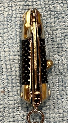 Miniature Switchblade Knife, Made In Hong Kong, With Keychain, Unused