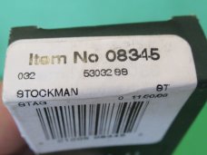 Case XX 2006 Blue Scrolled Stag Stockman Pattern # 53032