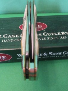 Case XX 2006 Blue Scrolled Stag Stockman Pattern # 53032