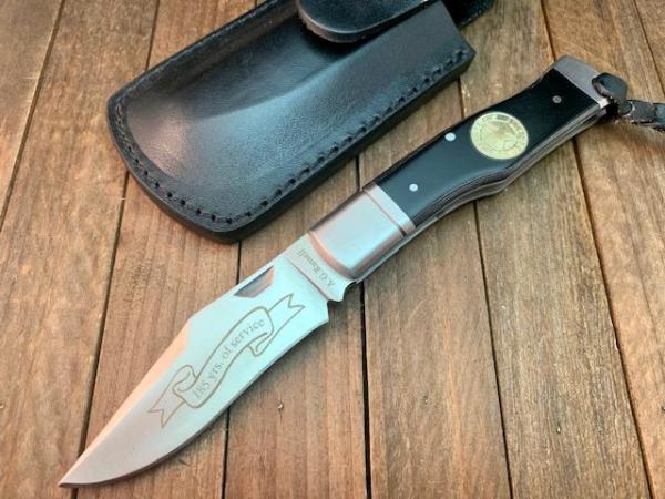 A.G. Russell  Gunstock Jack Lockback Texas Ranger 185 Year Commemorative 