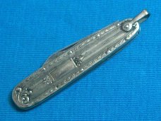 VINTAGE SLEEVEBOARD POCKET WATCH FOB FOLDING POCKET PEN JACK KEY CHAIN KNIFE KNIVES OLD UNMARKED