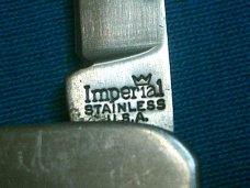 VINTAGE DISTA IMPERIAL POCKET WATCH FOB FOLDING EQUAL END PEN JACK KEY CHAIN KNIFE KNIVES OLD USA