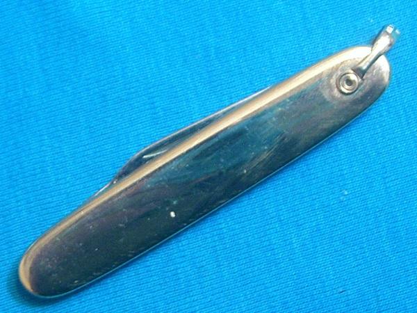 VINTAGE COLONIAL PROV USA POCKET WATCH FOB FOLDING EQUAL END PEN JACK KEY CHAIN KNIFE KNIVES OLD