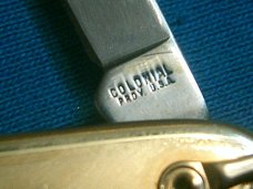 VINTAGE COLONIAL PROV USA POCKET WATCH FOB FOLDING EQUAL END PEN JACK KEY CHAIN KNIFE KNIVES OLD