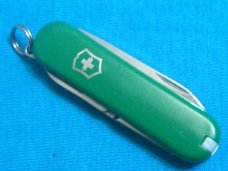 BIJOU SD 58MM GREEN PAXIL VICTORINOX SWISS SAK ADVERTISING UTILITY FOLDING POCKET KNIFE KNIVES AD