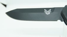 Benchmade Mediator 8551BK Auto Open CPM-S90v Reverse Tanto Plain Edge Blade New w/Original Box USA