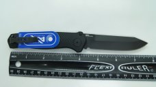 Benchmade Mediator 8551BK Auto Open CPM-S90v Reverse Tanto Plain Edge Blade New w/Original Box USA