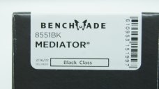 Benchmade Mediator 8551BK Auto Open CPM-S90v Reverse Tanto Plain Edge Blade New w/Original Box USA