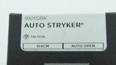 Benchmade Auto Stryker 9101SBK  Tactical Black Tanto Serrated Blade 154CM Steel.  New w/Original Box