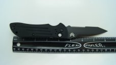 Benchmade Auto Stryker 9101SBK  Tactical Black Tanto Serrated Blade 154CM Steel.  New w/Original Box