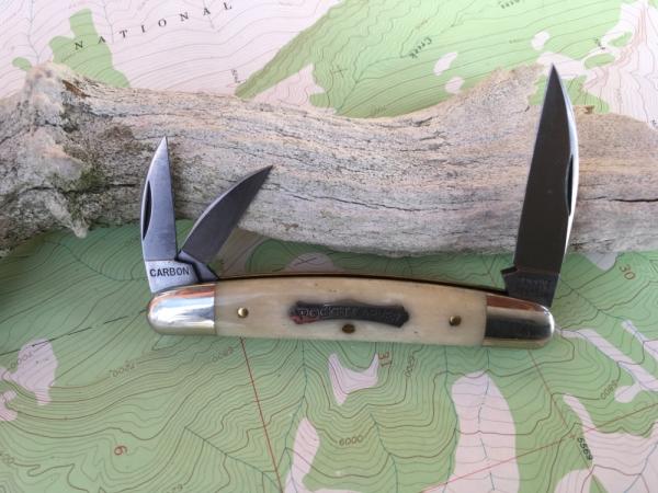 Tidioute Cutlery Pocket Carver Smooth White Bone 620320