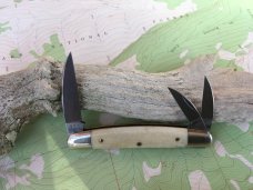 Tidioute Cutlery Pocket Carver Smooth White Bone 620320