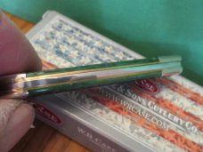 Case XX 2020 Image XX Scrolled Bolsters Ivy Bermuda Green Bone Pocket Hunter Pattern # 61165 SS