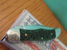 Case XX 2020 Image XX Scrolled Bolsters Ivy Bermuda Green Bone Pocket Hunter Pattern # 61165 SS