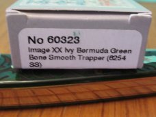 Case XX 2020 Image XX Scrolled Bolsters Ivy Bermuda Green Bone Trapper Pattern # 6254 SS