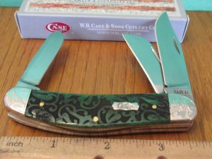 Case XX 2020 Image XX Scrolled Bolsters Ivy Bermuda Green Bone Sowbelly Pattern # TB6339 SS