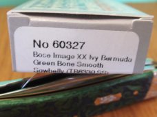 Case XX 2020 Image XX Scrolled Bolsters Ivy Bermuda Green Bone Sowbelly Pattern # TB6339 SS