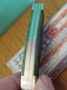 Case XX 2020 Image XX Scrolled Bolsters Ivy Bermuda Green Bone Sowbelly Pattern # TB6339 SS