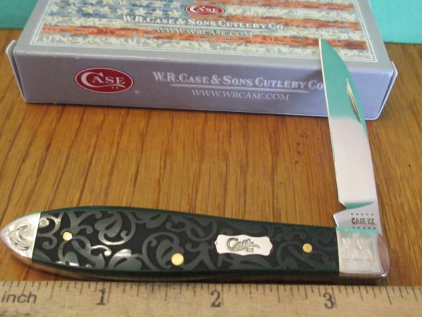 Case XX 2020 Image XX Scrolled Bolsters Ivy Bermuda Green Bone Tear Drop Jack Pattern # TB61028W SS Case XX 2020 Image XX Scrolled Bolsters Ivy Bermuda Green Bone Tear Drop Jack Pattern # TB61028W SS