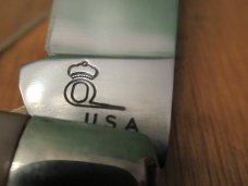 Queen Delrin Handle Liner Lock Hawk Bill 