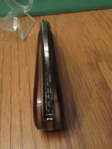 Queen Delrin Handle Liner Lock Hawk Bill 