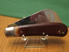 Queen Delrin Handle Liner Lock Hawk Bill 