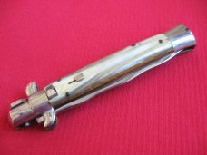 Rare Original Vintage 1950's LATAMA Square Button Italian Stiletto Switchblade Knife