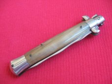 Rare Original Vintage 1950's LATAMA Square Button Italian Stiletto Switchblade Knife