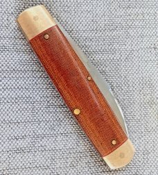 K'roo Spear Equal End. ,3.75"cld..Rwl34..Whale Tufnol micarta and special Tree Frog Shield..coa&slip