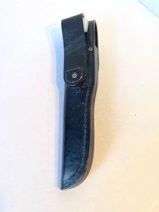 Buck 102 with Sheath.  3 Line Stamp. Light handling and use. 