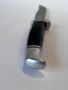 Buck 102 with Sheath.  3 Line Stamp. Light handling and use. 