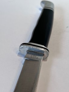 Buck 102 with Sheath.  3 Line Stamp. Light handling and use. 