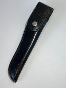 Buck 105, Inverted, 3 line stamp. 1972-1973. Used with sheath
