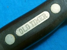 VINTAGE SCHRADE 150 OT DEERSLAYER FIXED BLADE HUNTING SKINNING BOWIE KNIFE KNIVES OLD SHEATH SECOND