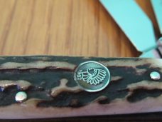 Indian Head C. Risner Stag Stockman Solingen Germany 