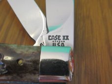 Case XX 1984 New Grind Bone Handle Trapper Pattern # 6254 CV