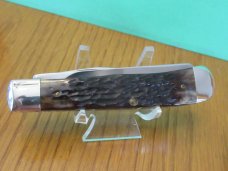 Case XX 1984 New Grind Bone Handle Trapper Pattern # 6254 CV