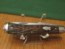 Schrade Walden New York Peach seed Jigged Bone Trapper Pattern # 293  