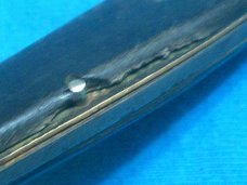 VINTAGE HORN G FELIX GLORIAWERK GERMAN BAREHEAD FOLDER FOLDING JACK PEN POCKET KNIFE KNIVES