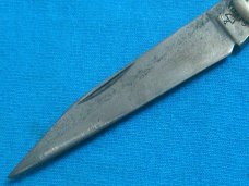 VINTAGE HORN G FELIX GLORIAWERK GERMAN BAREHEAD FOLDER FOLDING JACK PEN POCKET KNIFE KNIVES