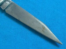 VINTAGE HORN G FELIX GLORIAWERK GERMAN BAREHEAD FOLDER FOLDING JACK PEN POCKET KNIFE KNIVES