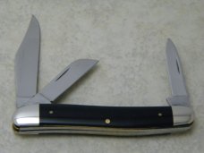 Case XX USA 8 Dot 1972 Slick Black 23087 HE Medium Stockman Knife
