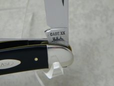 Case XX USA 8 Dot 1972 Slick Black 23087 HE Medium Stockman Knife