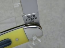 Case XX Stainless USA 4 Dot 1976 Yellow 32095 Toothpick Fish Knife